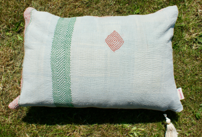 Kussen Kantha vintage 40x60 cm