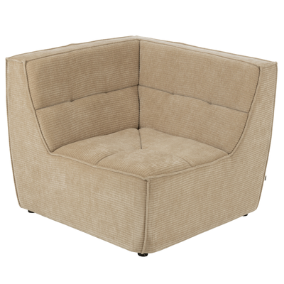 Bankelementen Grid Donkerbeige