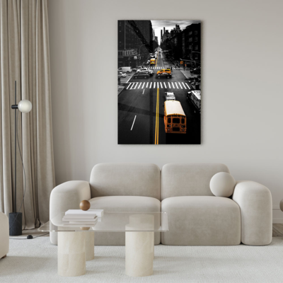 Walljar acrylglas schilderij - New York Intersection