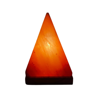 Tafellamp Piramide zoutlamp