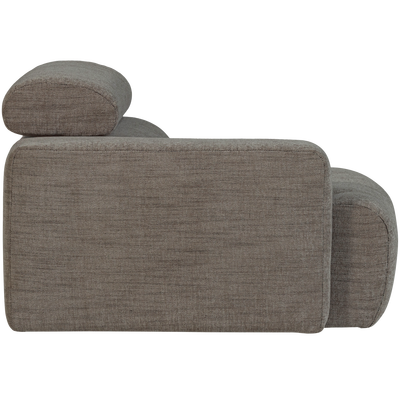 Novi 1-zits element arm links boucle karamelbruin