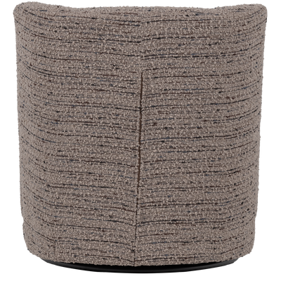Atty draaifauteuil grove melange grijs [fsc]