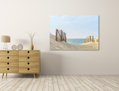 Canvas schilderijen Duinen, strand en zee