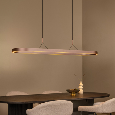 Liane hanglampen - Roestbruin