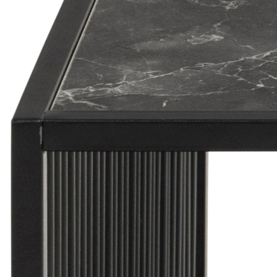 Clune Salontafel - 80 x 80 cm - Zwart