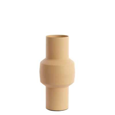 Vaas mat metaal zand