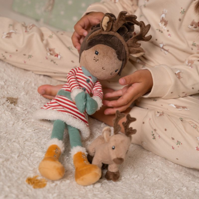 Knuffelpop kerst Evi