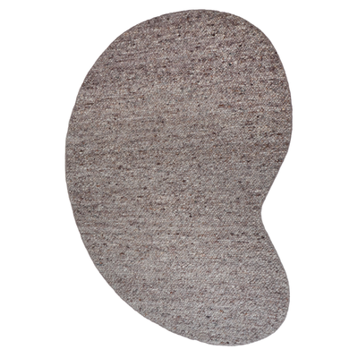 Vloerkleed Stone bruin - Organisch