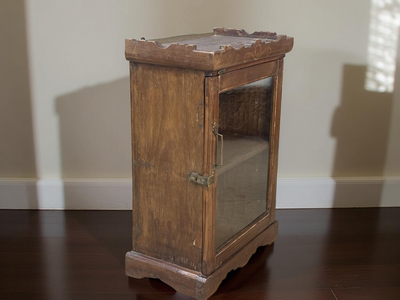 Hangkast antiek finish uniek