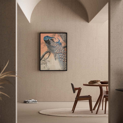 Poster Ohara Koson - Two Peacocks on a Branch