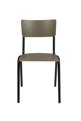 Zuiver Back To School Stoel Matt - Set van 4
