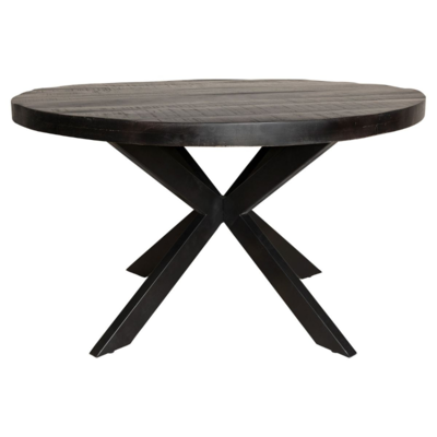 Tafel Maas Rond Zwart