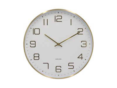 Wandklok Elegance Glow