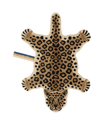 Doing Goods vloerkleed Loony leopard - small