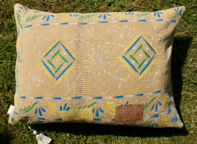 Kussen Kantha vintage 50x70 cm