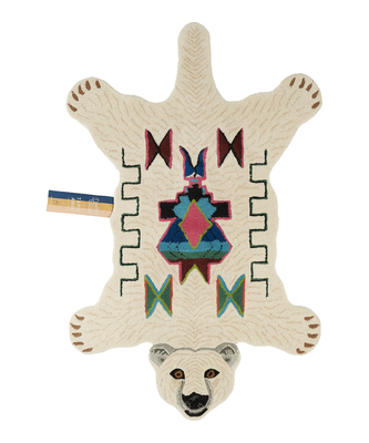 Doing Goods vloerkleed Kasbah polar bear