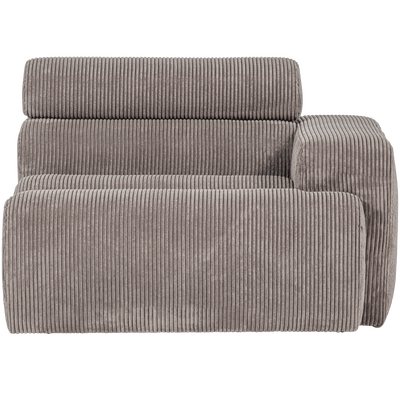 Novi 1-zits element arm links boucle karamelbruin