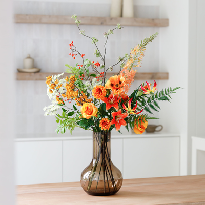 Zijden boeket Clara Belle