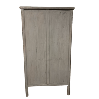 Kast 2deur 2la blauw uniek