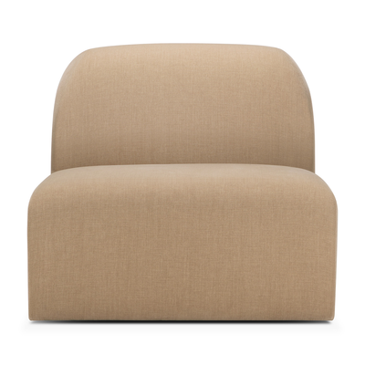 Bulky modulaire sofa - light sepia 
