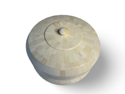 Kist bone inlay wit