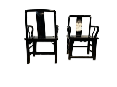 Stoel donker blauw (Set van 2) Lak