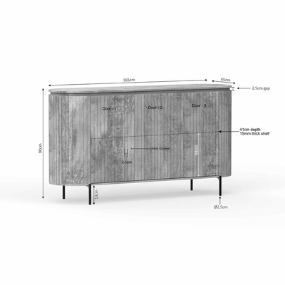 Dressoir Sol Taupe