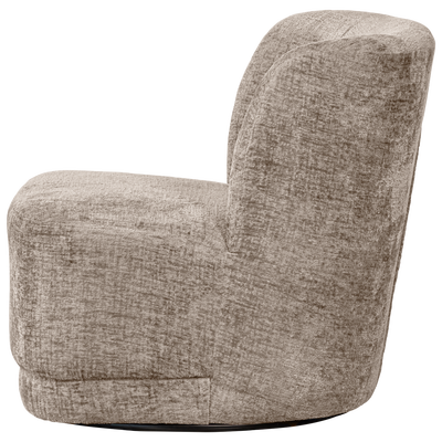 Atty draaifauteuil grove melange grijs [fsc]