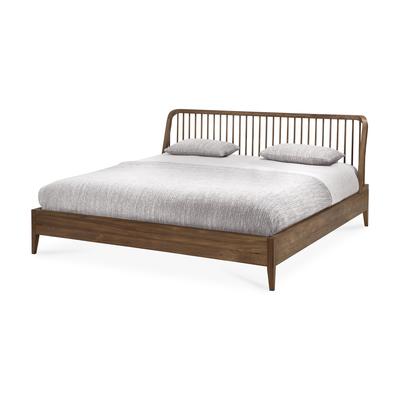 Ethnicraft bed Spindle reclaimed teak 180x200 cm