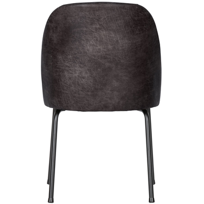Vogue eetkamerstoel structure velvet brass
