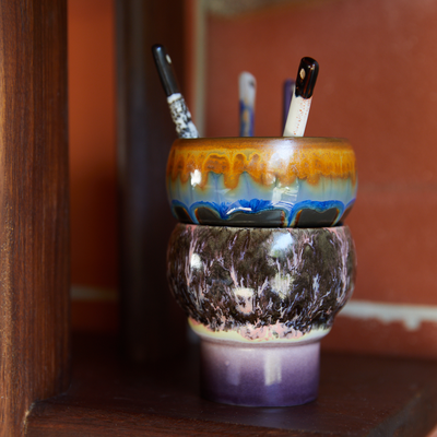 HKliving lungo mugs(set van 2)- 70's Ceramics