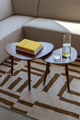Bijzettafel Holly organic walnut
