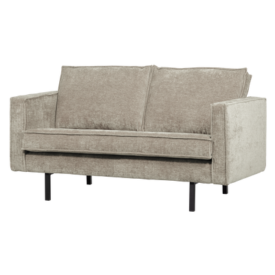 Rodeo 2-zits bank velvet taupe [fsc]