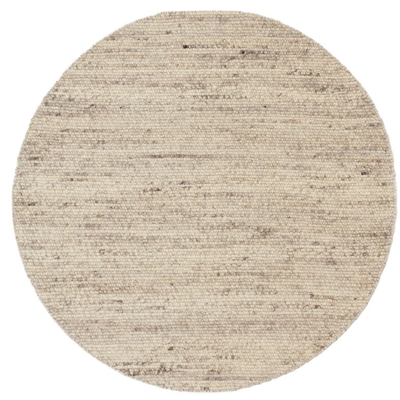 Vloerkleed Sten Brown rond