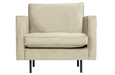 BePureHome fauteuil Rodeo Classic velvet