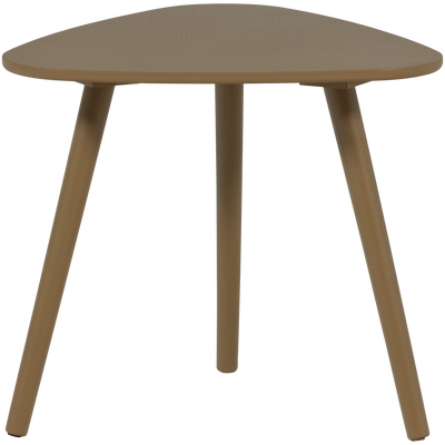 Nila bijzettafels hout zand - set van 2