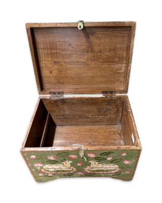 Kist beschilderd groen uniek