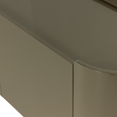 Liora tv meubel/dressoir hout hoogglans groen [fsc]