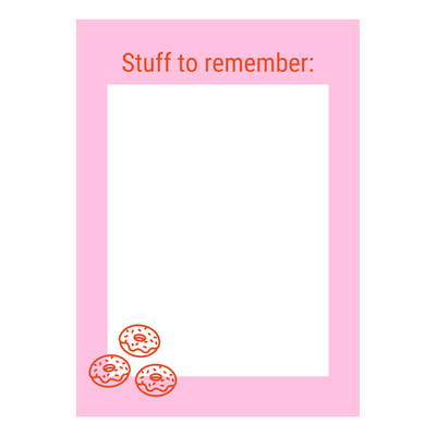 Notitieblok - Gekkiggeit