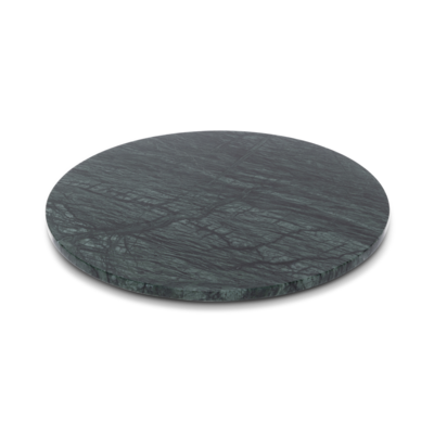 Dienblad Marmer rond - groen