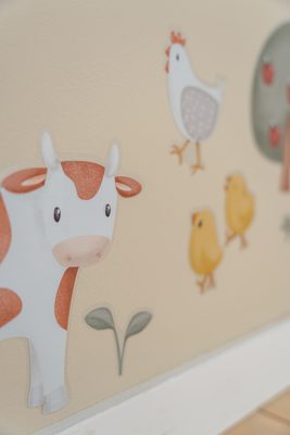 Muurstickers Little Farm (A4)
