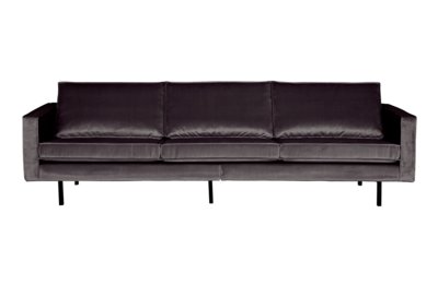 BePureHome 3-zitsbank Rodeo velvet