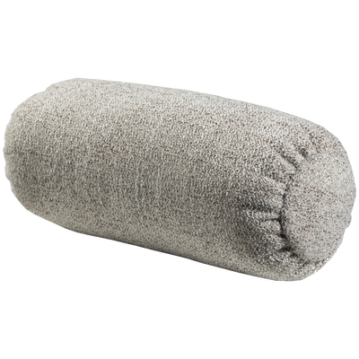 Baggy rolkussen 50xo23 cm 3d chenille middenbruin