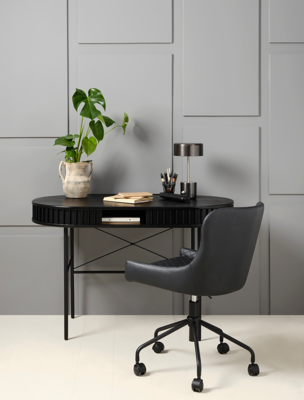 Morrin Bureau - 120 x 60 cm - Zwart