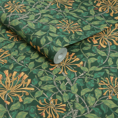 Behang William Morris at Home Honeysuckle