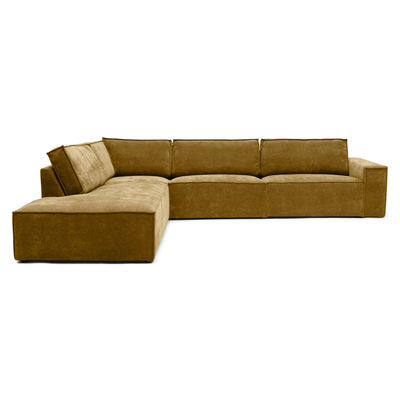 Hoekbank Segment Becotton green