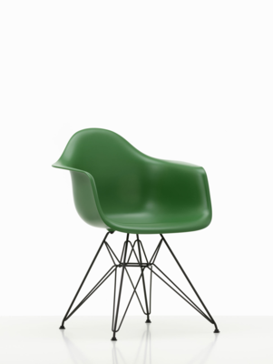 Vitra stoel Eames DAR RE basic dark onderstel