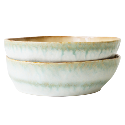 HK 70 ceramics pasta bowl petal