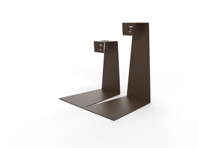 Steellish kandelaar Mono