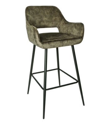 Barstoel Pim Velvet